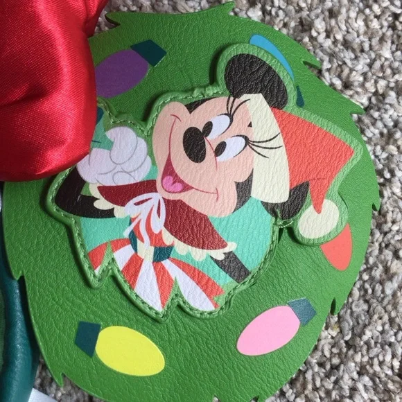 DISNEY LOUNGE FLY HOLIDAY MINNIE EARS - NWT - Picture 5 of 6